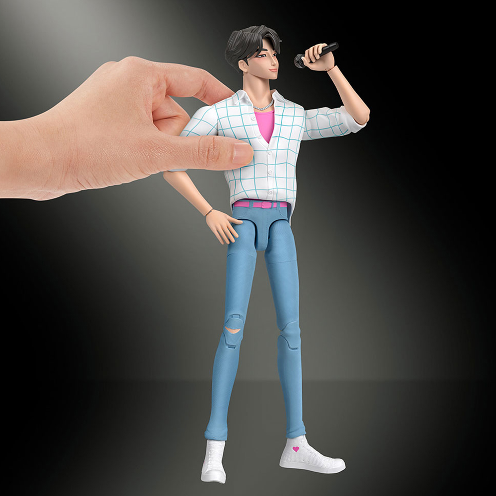 마텔 케데헌 케이팝 데몬 헌터스 루미 미라 조이 진우 애비 5종 세트 피규어 스티커 세트 이미지 7