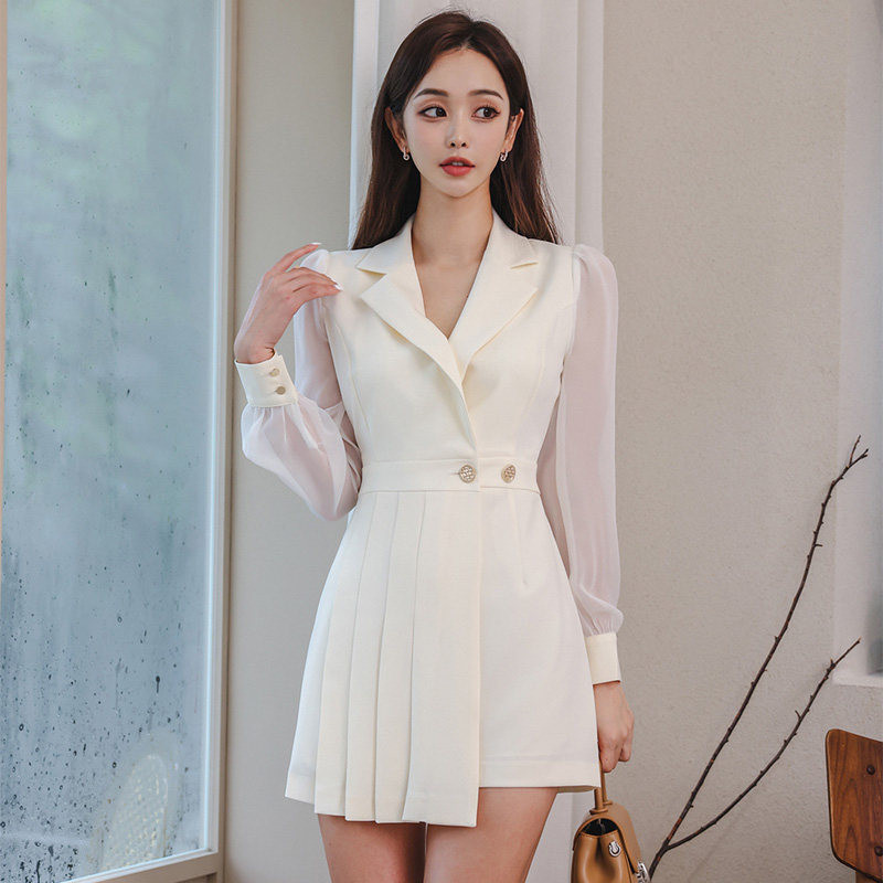 블랙 홀복 원피스 클럽룩 연말 파티 데일리 여캠 BJ 섹시 미니 여름 빅사이즈 코스프레 의상 Z - 상세 이미지 2