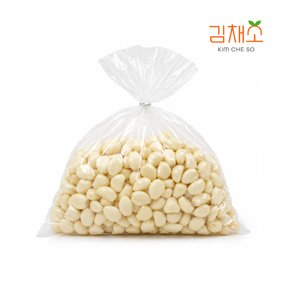 김채소 산지직송 깐마늘 대 1kg, 1개 - 상품 이미지