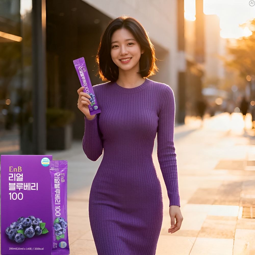짜먹는 블루베리 원액 착즙 스틱 블르베리 블루베리액 엑기스 진액 - 상세 이미지 4