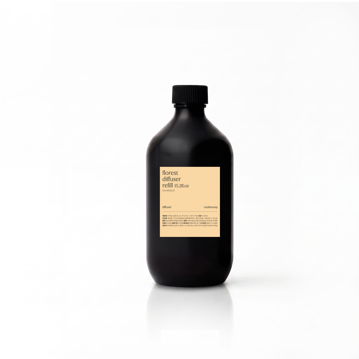 무해숲 시그니처 플로레스트 우디리프 디퓨저 리필 500ML - 상품 이미지