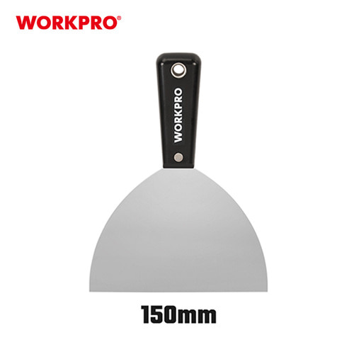 워크프로 헤라 유연형 타일 파벽돌 미장도구 퍼티 빠데 스크래퍼 40mm WP321001 이미지 7