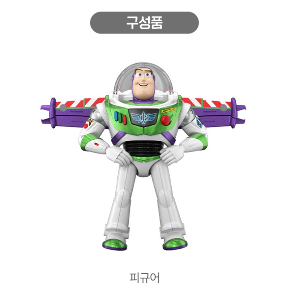토이스토리5 굿즈 리프트 버즈 라이트이어 12인치 토킹 피규어 장난감 픽사 영화 스티커세트 - 상세 이미지 4