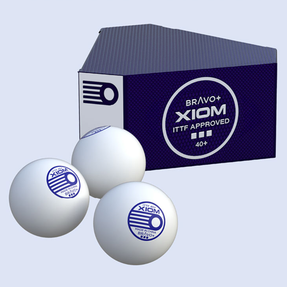 엑시옴 탁구공 브라보 플러스 ITTF 3개입 - 상품 이미지