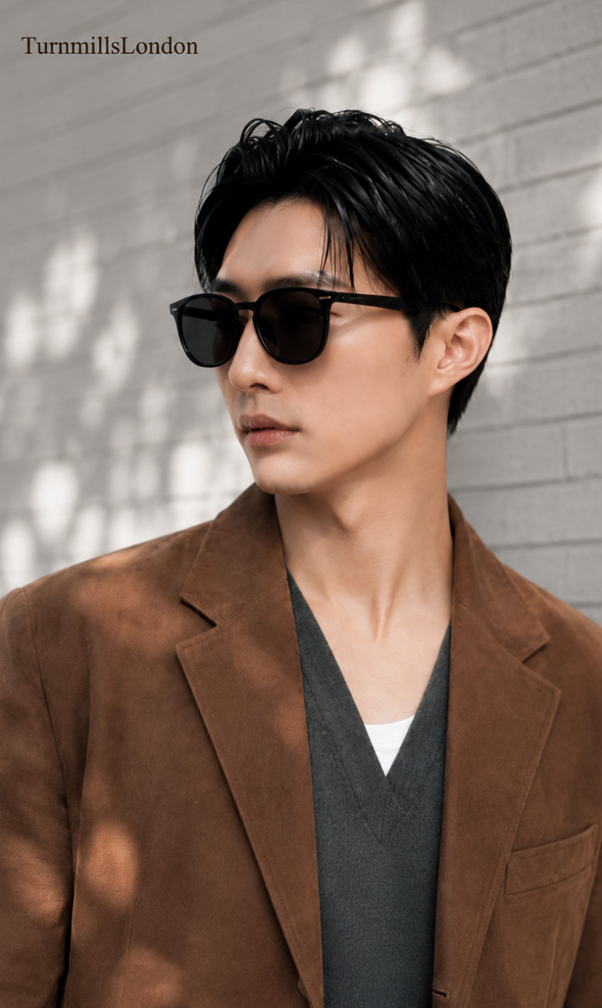 턴밀스런던 TM015 가벼운 뿔테 남자 여자 패션 데일리 도수 자외선차단 선글라스 판매처 상세 정보 이미지 2