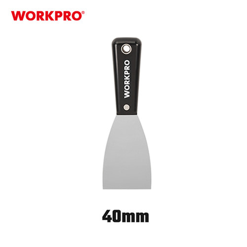 워크프로 헤라 유연형 타일 파벽돌 미장도구 퍼티 빠데 스크래퍼 40mm WP321001 - 상세 이미지 2