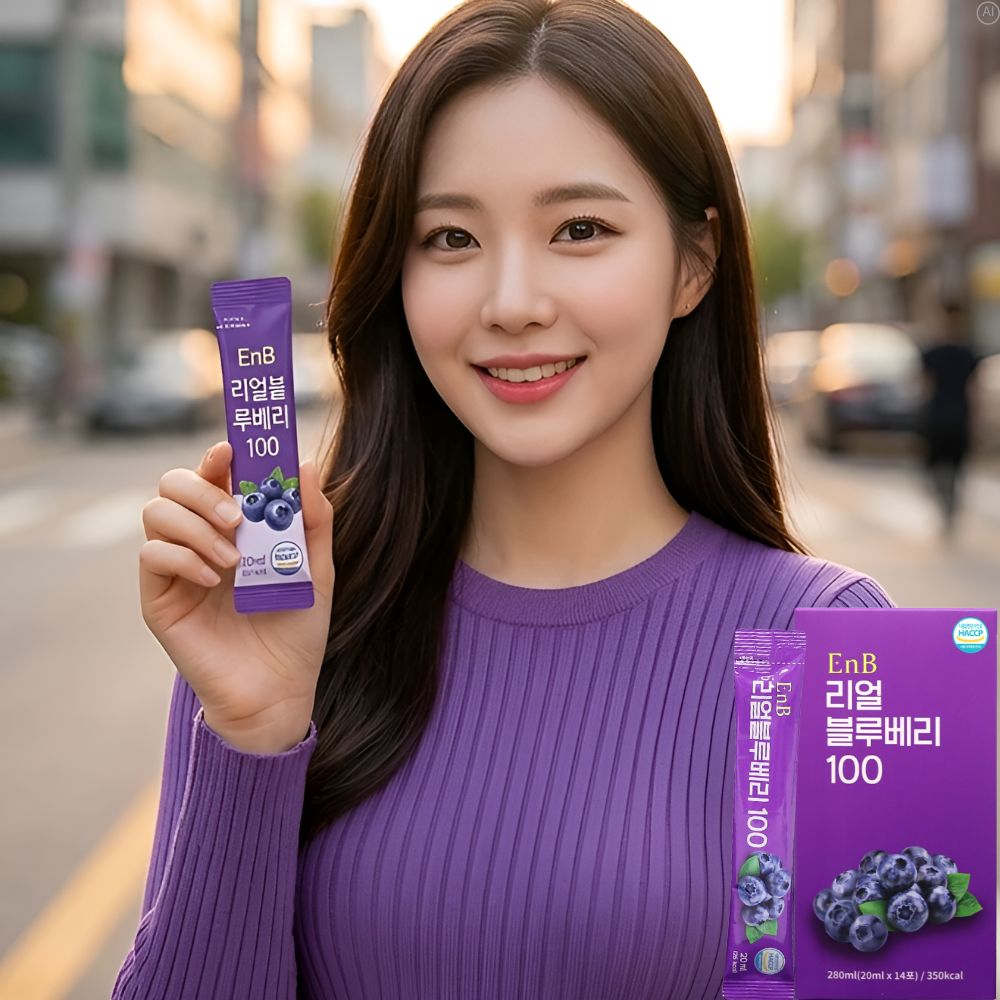 짜먹는 블루베리 원액 착즙 스틱 블르베리 블루베리액 엑기스 진액 - 상세 이미지 3