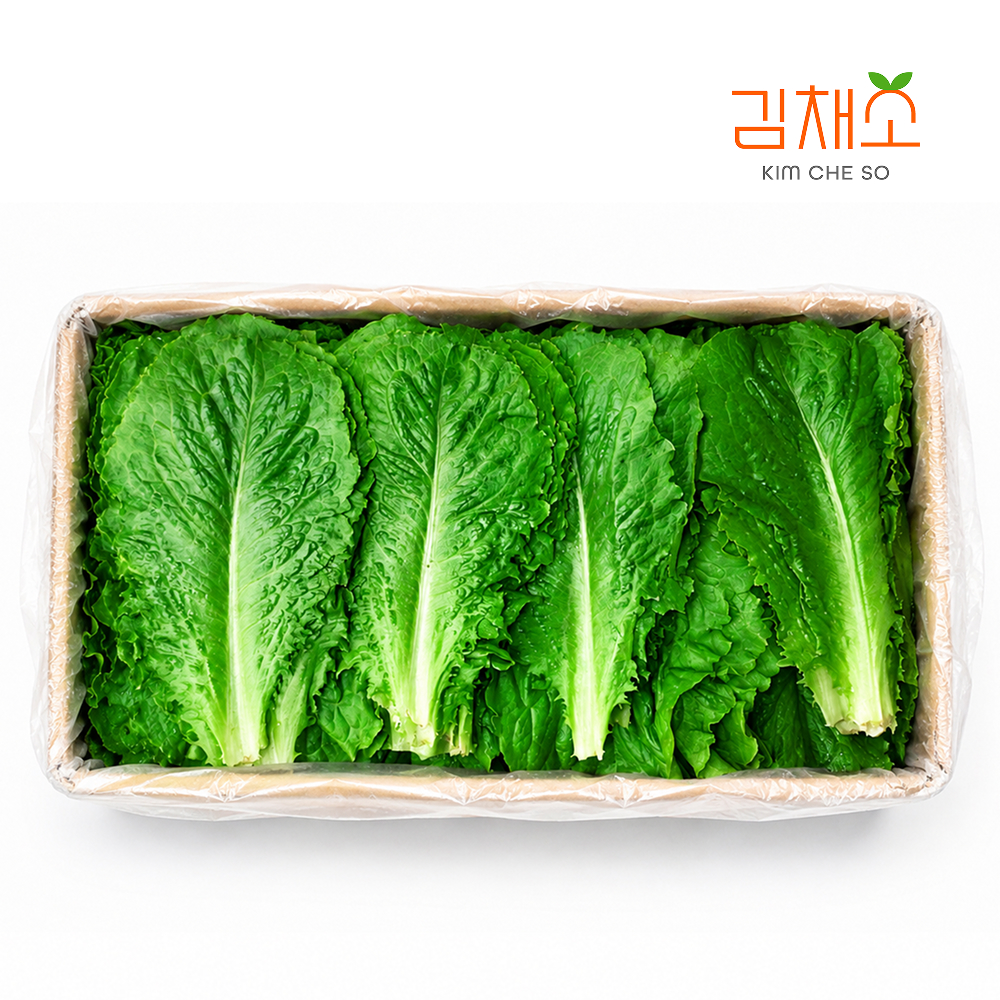 김채소 국내산 잎로메인 2kg, 1개 - 상품 이미지