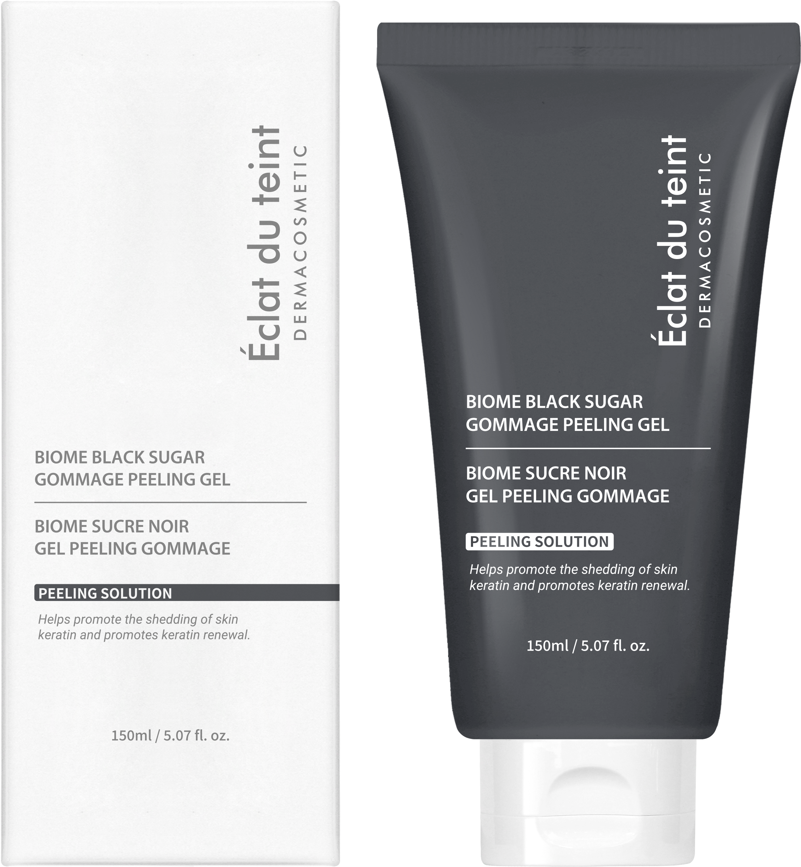 에끌라뒤땅 바이옴 블랙슈가 고마쥬 필링젤 150ml - 상세 이미지 2