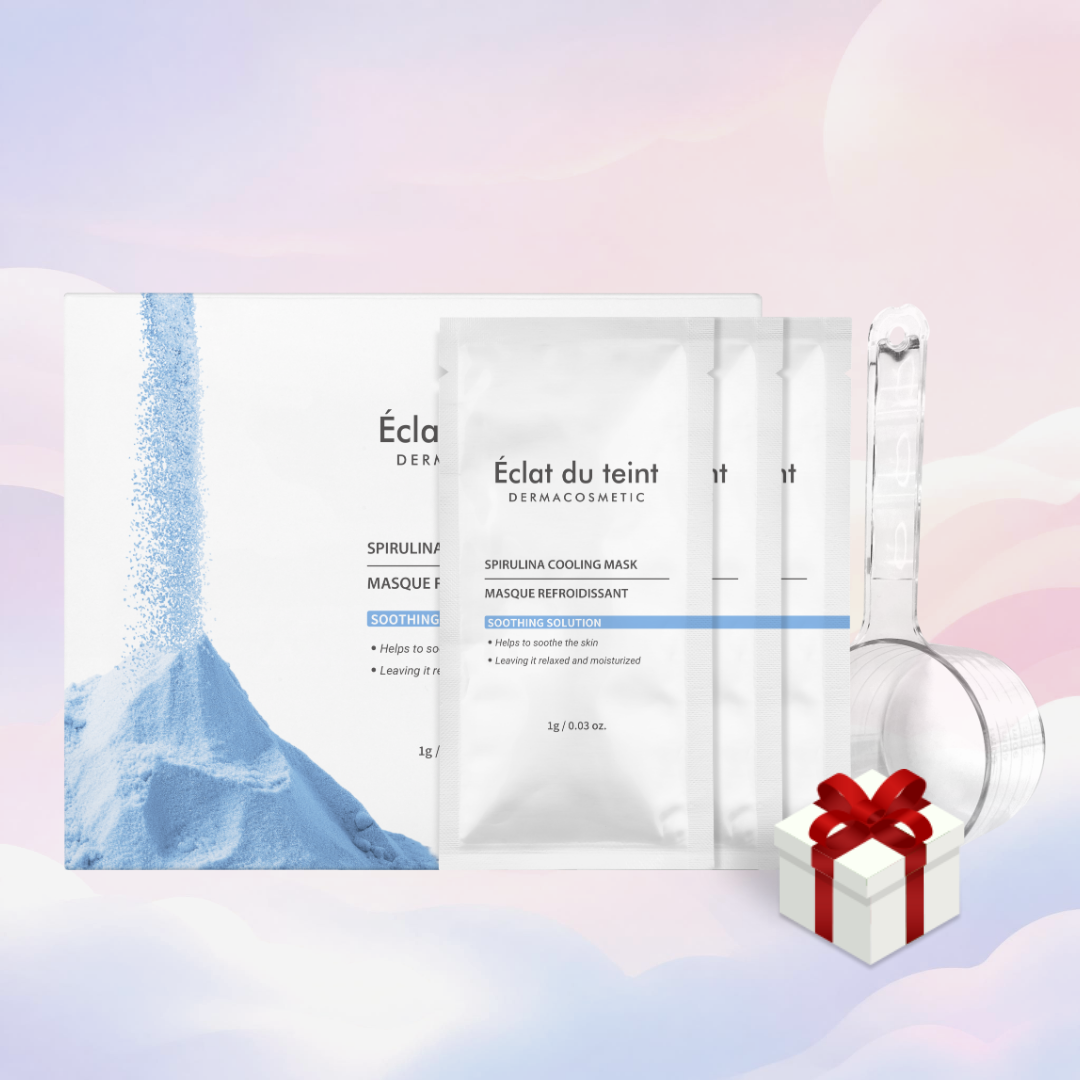 (2+1)에끌라뒤땅 스피루리나 쿨링마스크 1box 30ea - 상품 이미지