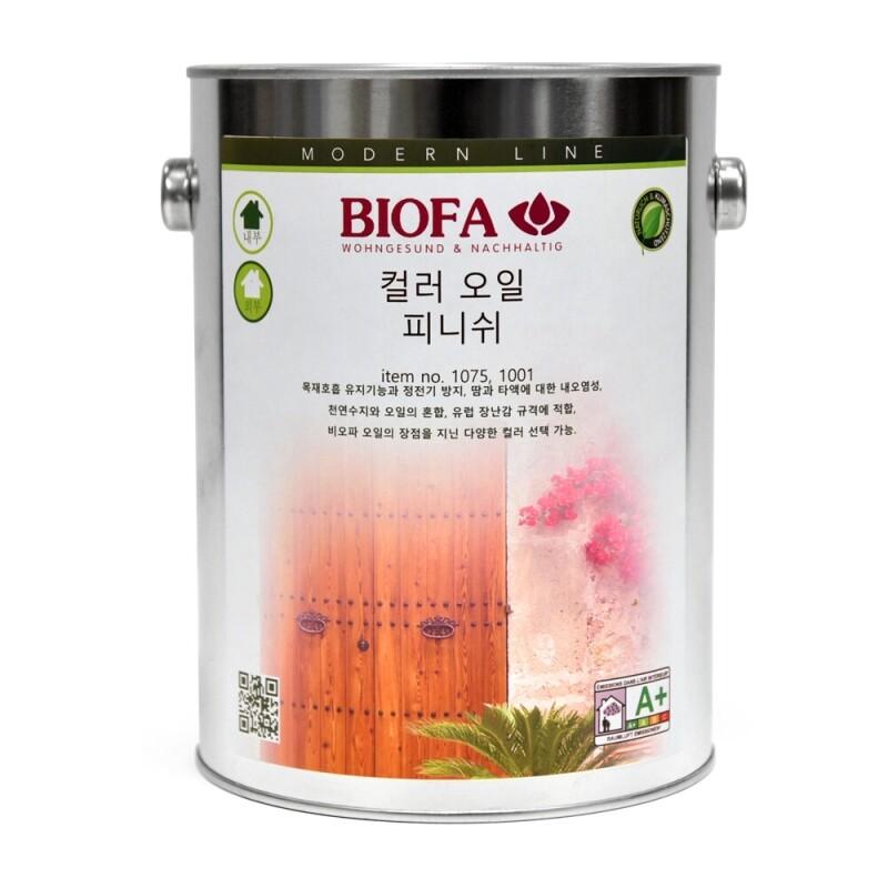 컬러 1061~1080 상도 피니쉬 원목 하도 2.5L 오일 비오파 컬러오일 - 상세 이미지 2