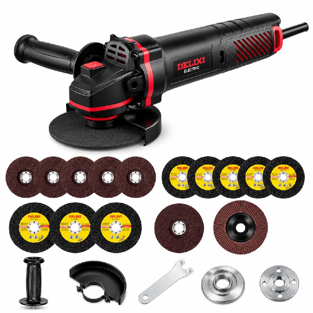 유선 앵글 그라인더 100mm 860W 금속 절단 연마 세트 - 상품 이미지