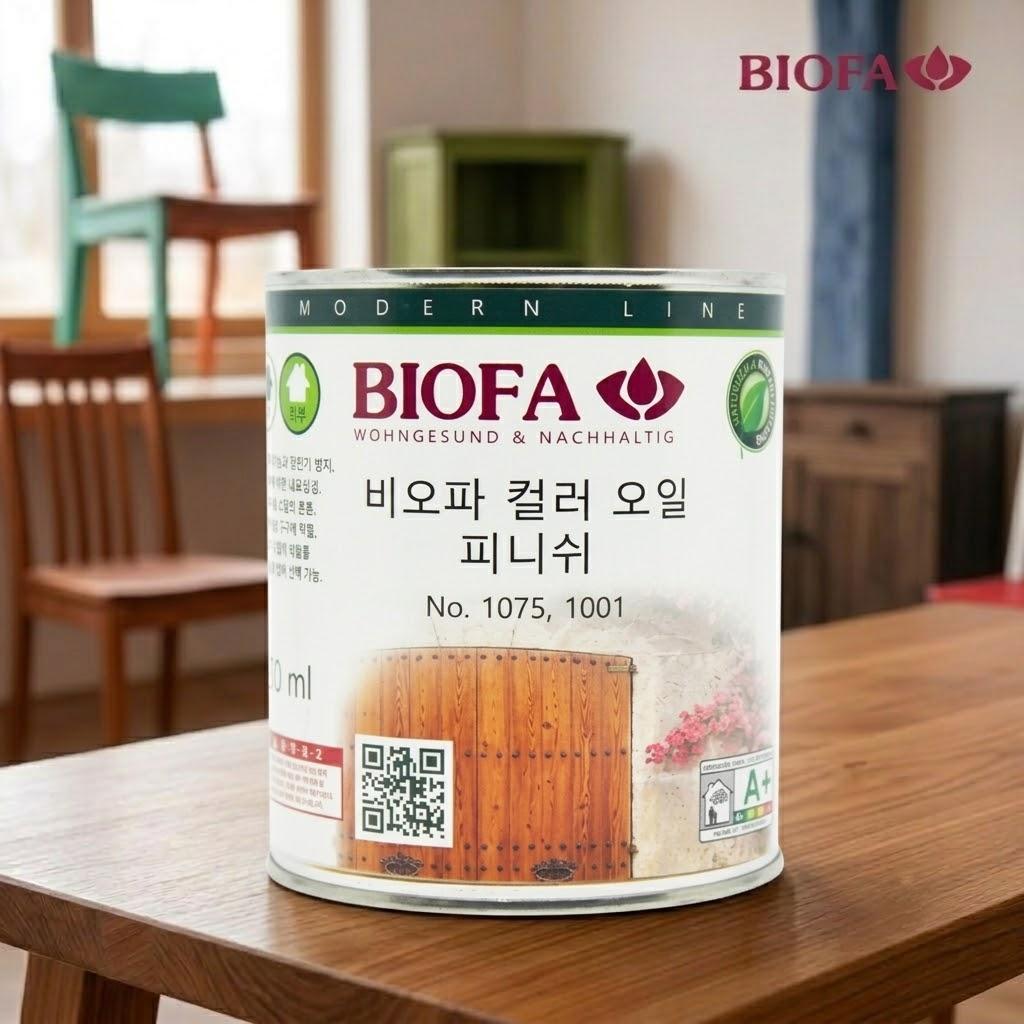 오일 컬러 비오파 실크광택 오일 하도 1061~1080 상도 피니쉬 375ml - 상품 이미지