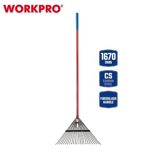 워크프로 고급 갈퀴 낙엽청소 정원관리 땅고르기 까꾸리 가리발 WP335017 - 상세 이미지 2