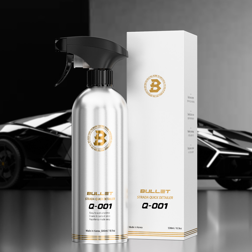 불렛 Q001 스트라다 퀵디테일러 물왁스 자동차 광택제 500ml, 1개