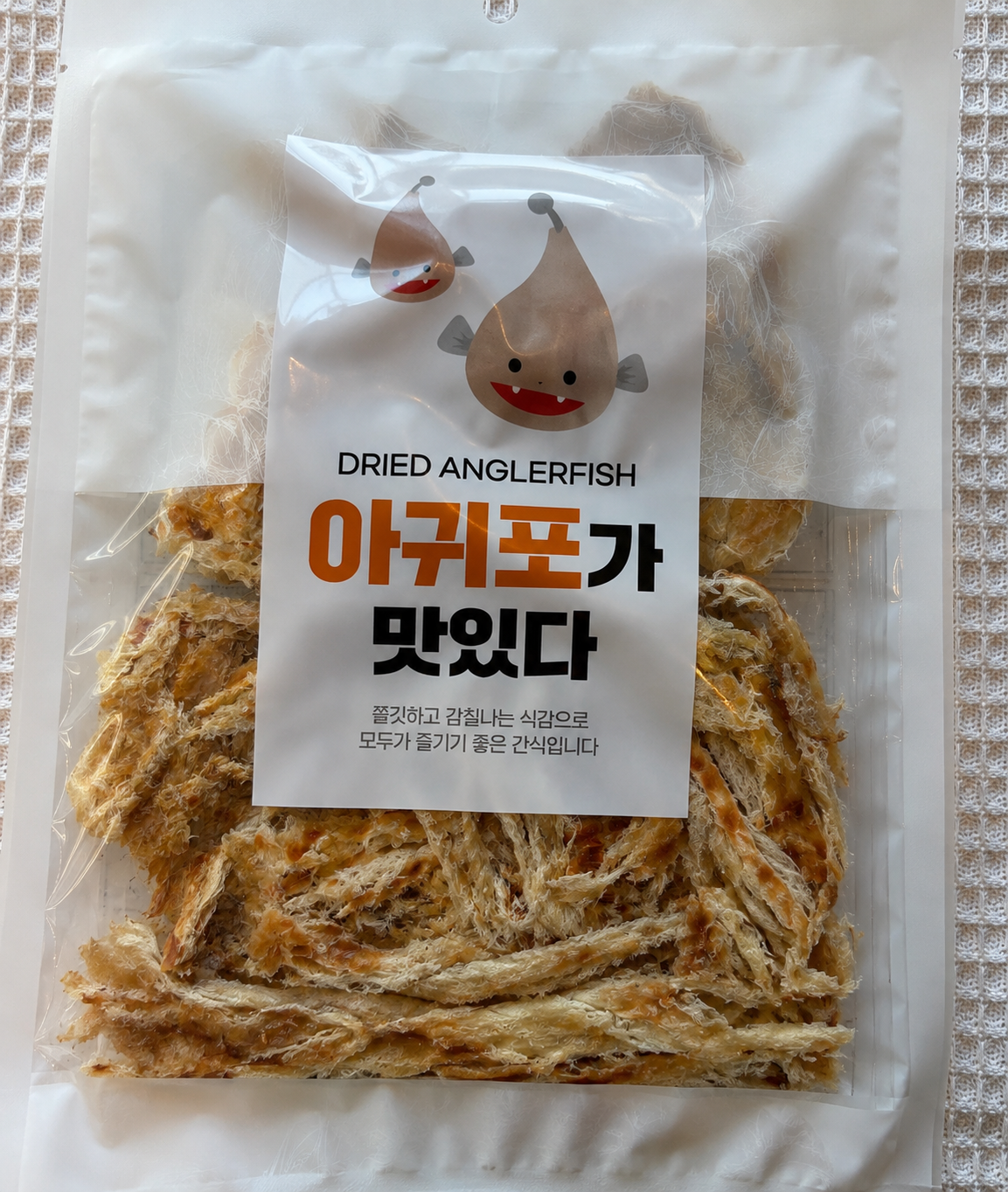 [논다푸드] 국내가공 아귀채 150g 아귀채 구운아구포 아귀포채 - 상세 이미지 4