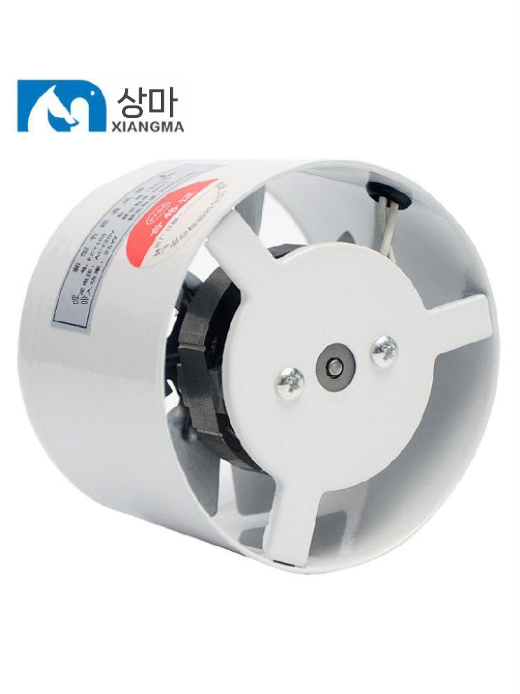 원형 환풍기 산업용 덕트 환기 배기 욕실 고깃집 - 상세 이미지 2