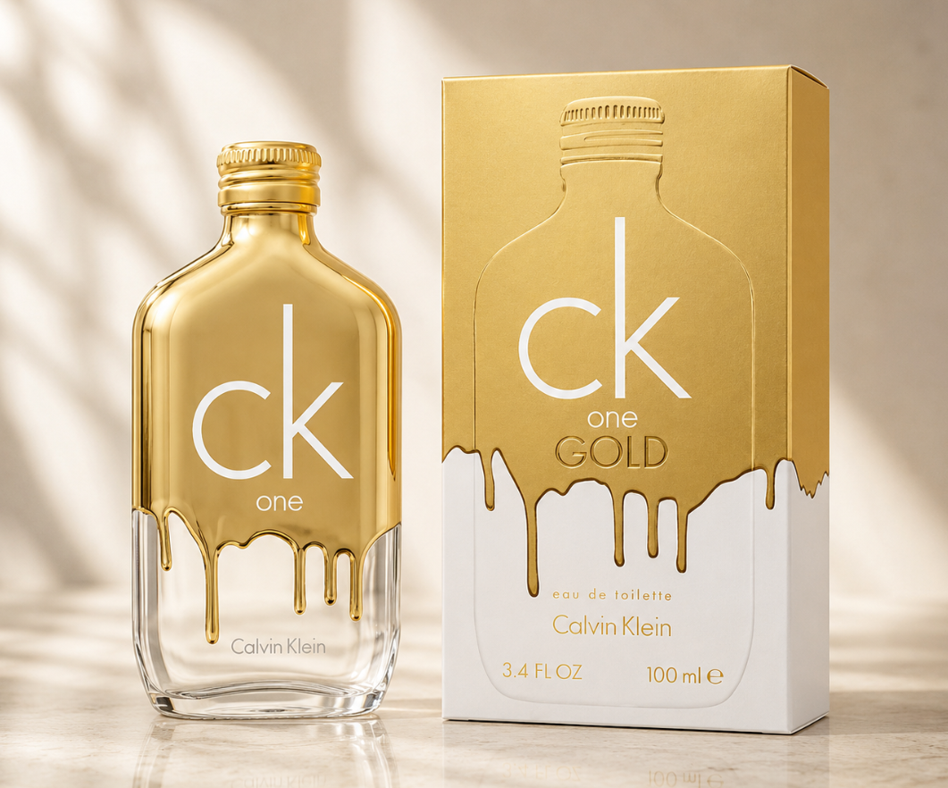 캘빈클라인 CK 원 골드 오 드 뚜왈렛 남녀공용향수 100ml - 상품 이미지