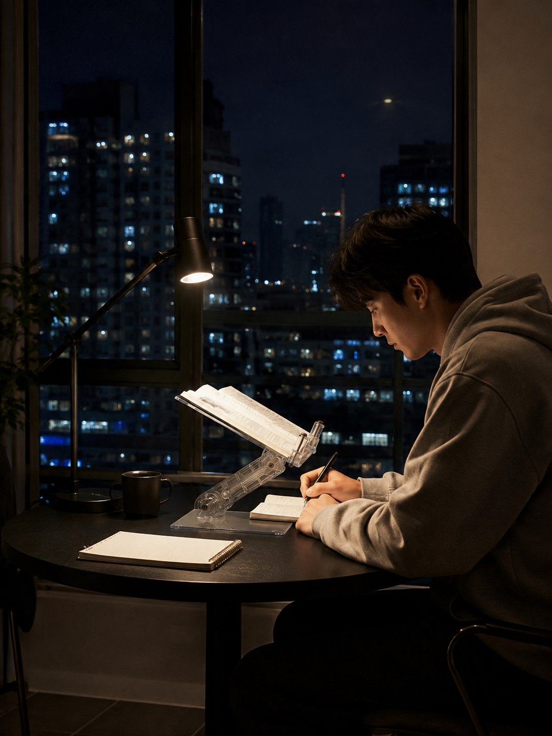 앵글포트 독서대 높이조절 각도조절 독서대 북스탠드 책받침대 B 401B 이미지 7