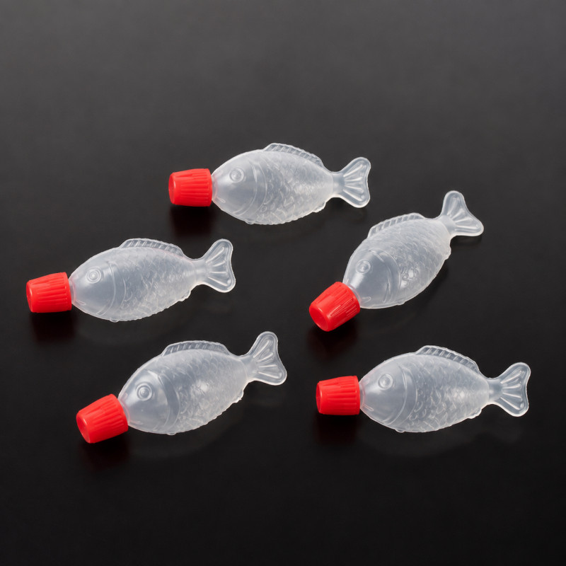 붕어 간장병 초밥 스시 생선 횟집 물고기모양 용기 간장통 2.6ml 50개 - 상품 이미지