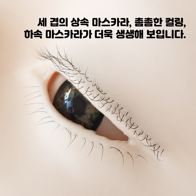 속눈썹 연장 연습 마네킹 헤드 모델 펌 시술 실리콘 리프팅 모형 - 상세 이미지 4