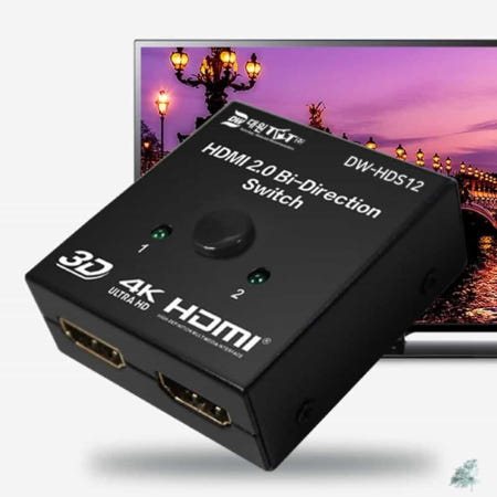 별동샤인 HDMI 2.0 양방향 선택기 TV영상출력 HDMI분배기 영상분배기 음성출력