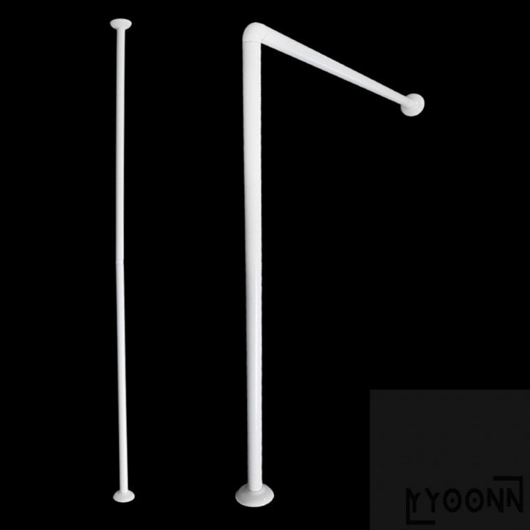 코너 겸용 일자 커튼봉