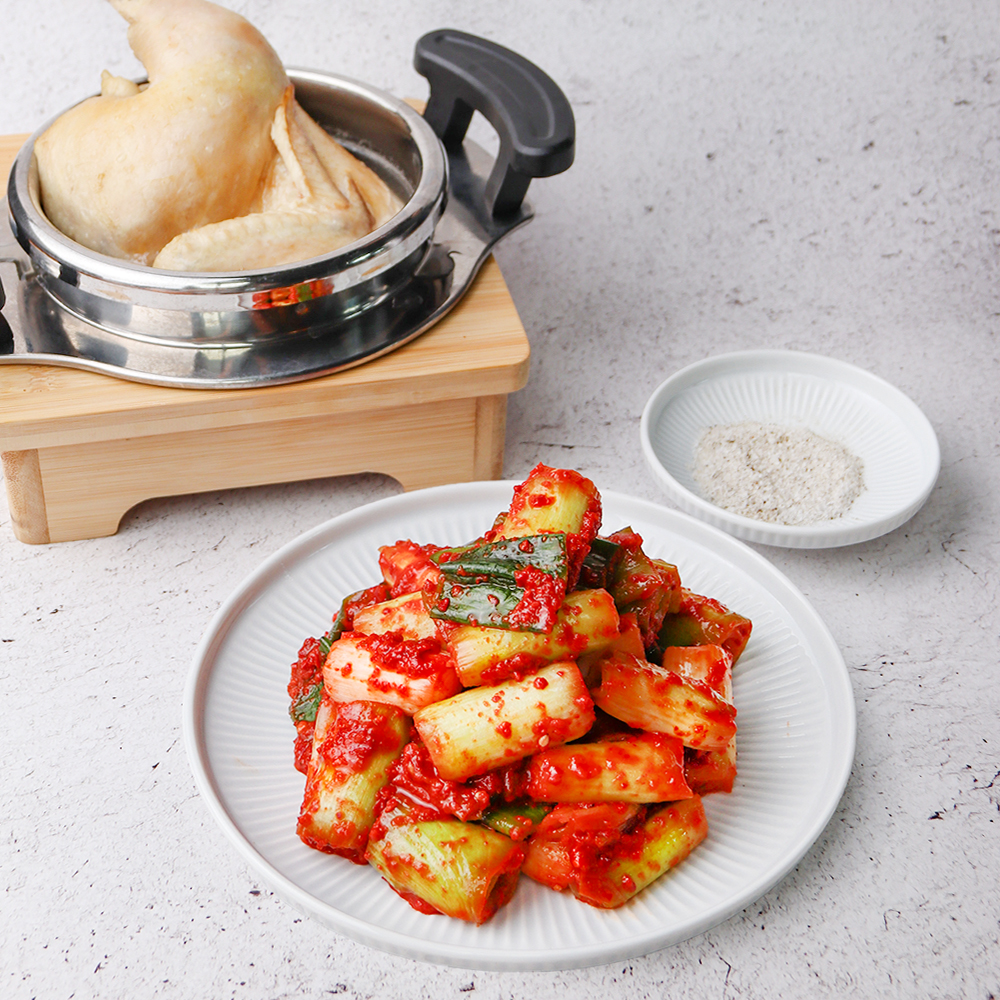토해원 30년 전통 산청할매 대파김치 1kg 2kg 아삭한 매콤한 밥반찬 - 상세 이미지 3