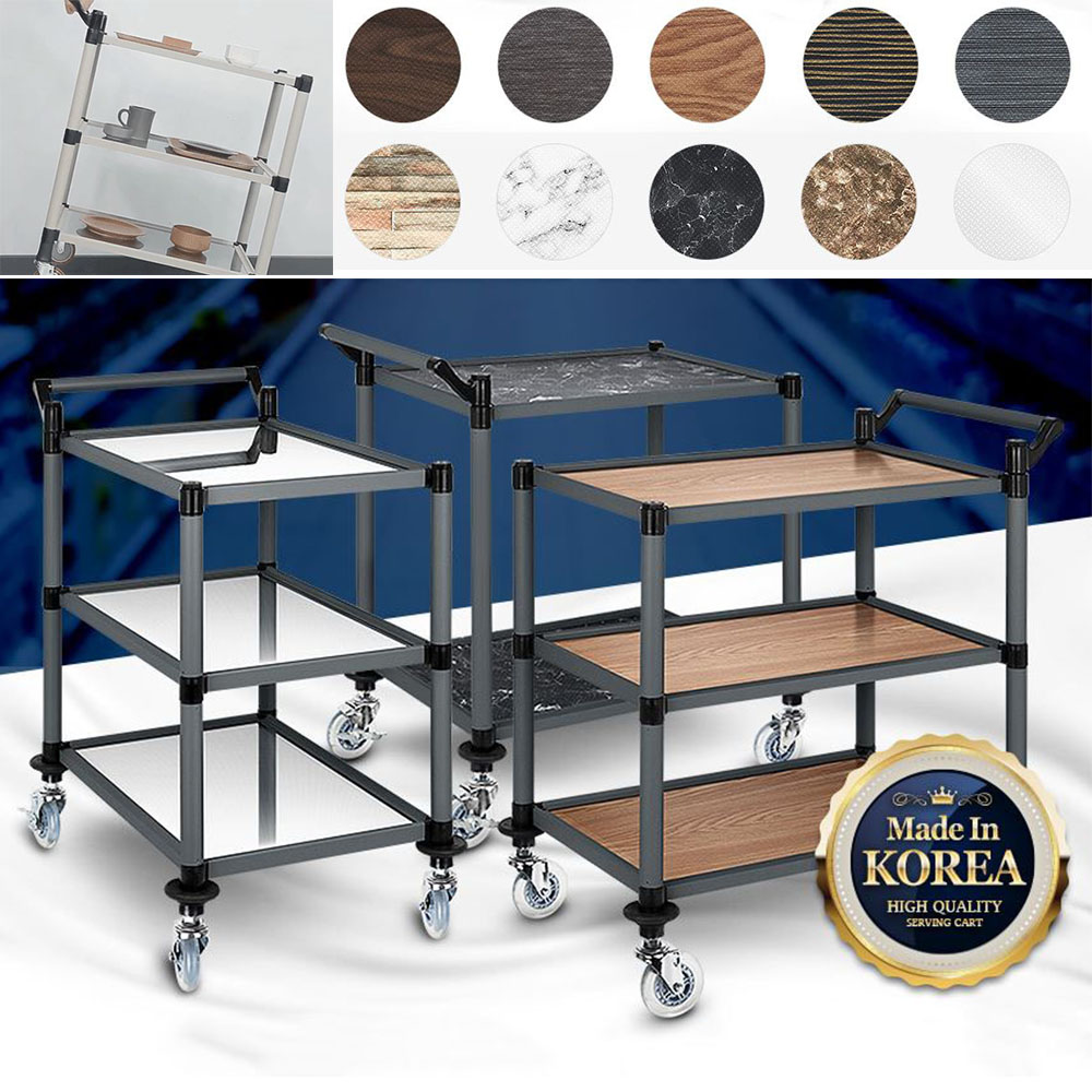 논슬립 서빙 카트 뷔페 식당 호텔 주방 상업용 트롤리 - 상품 이미지