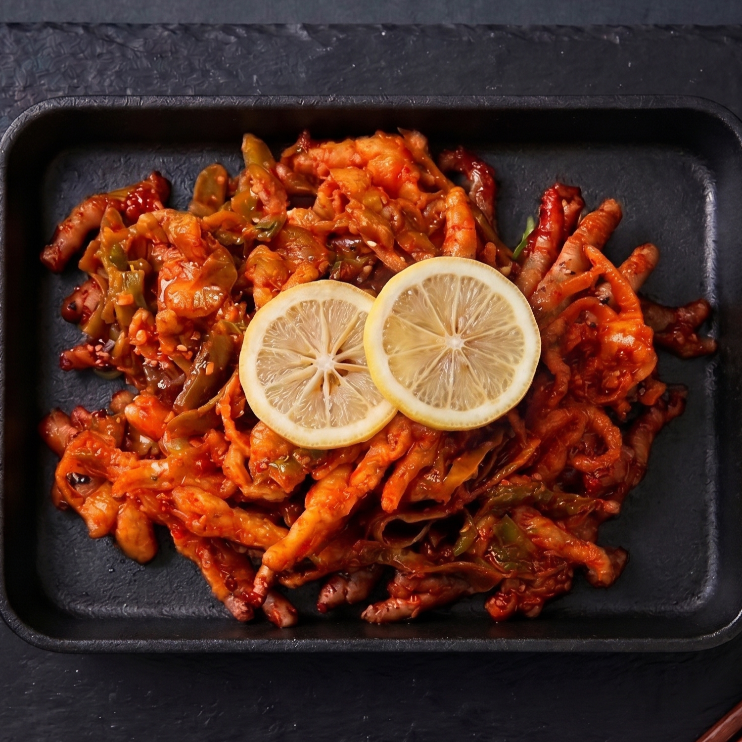 아삭 레몬무뼈닭발 대용량버전 보통맛 3팩