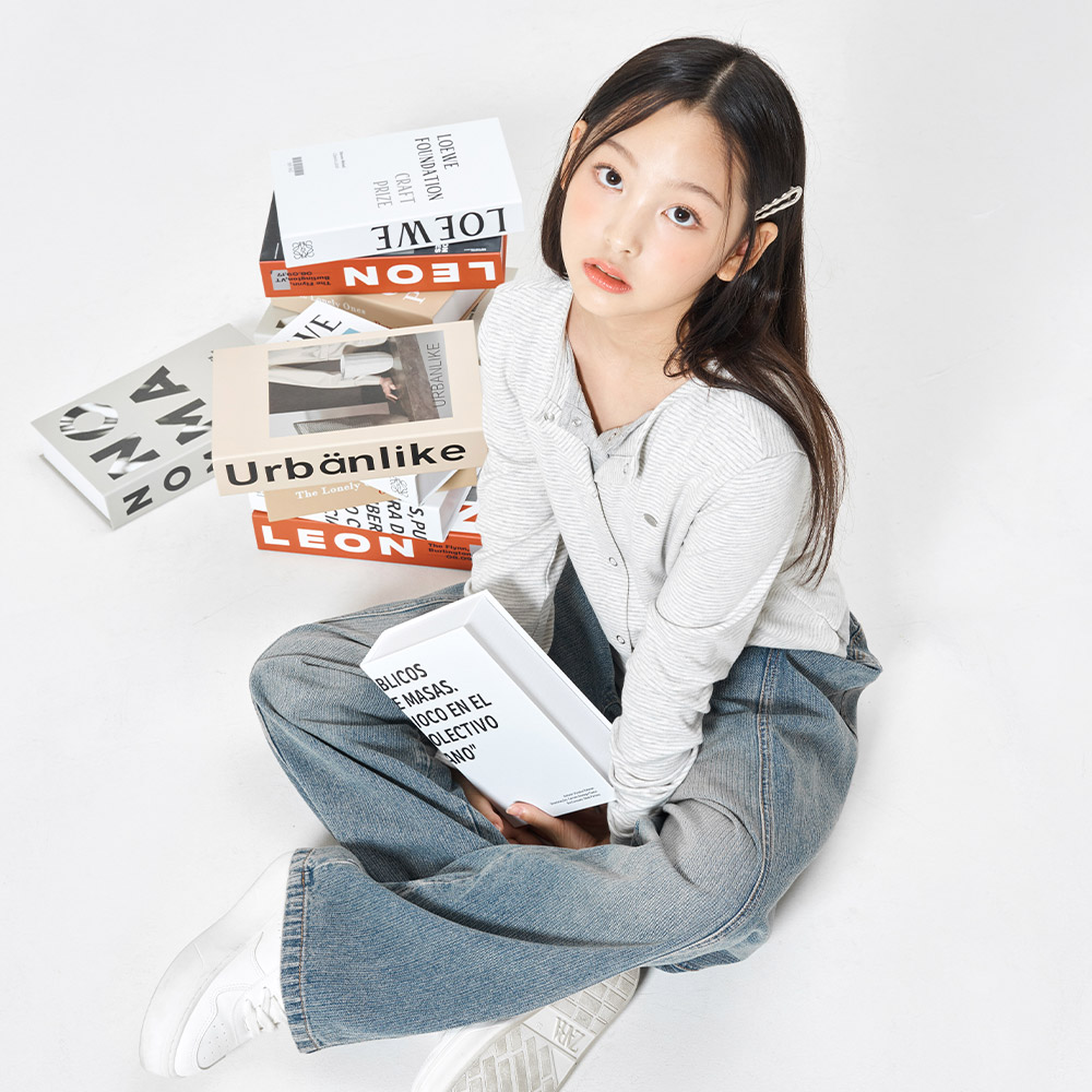더데이걸 또또 스냅 2중 레이어드 긴팔 가디건 티 TGLA26806 - 상품 이미지