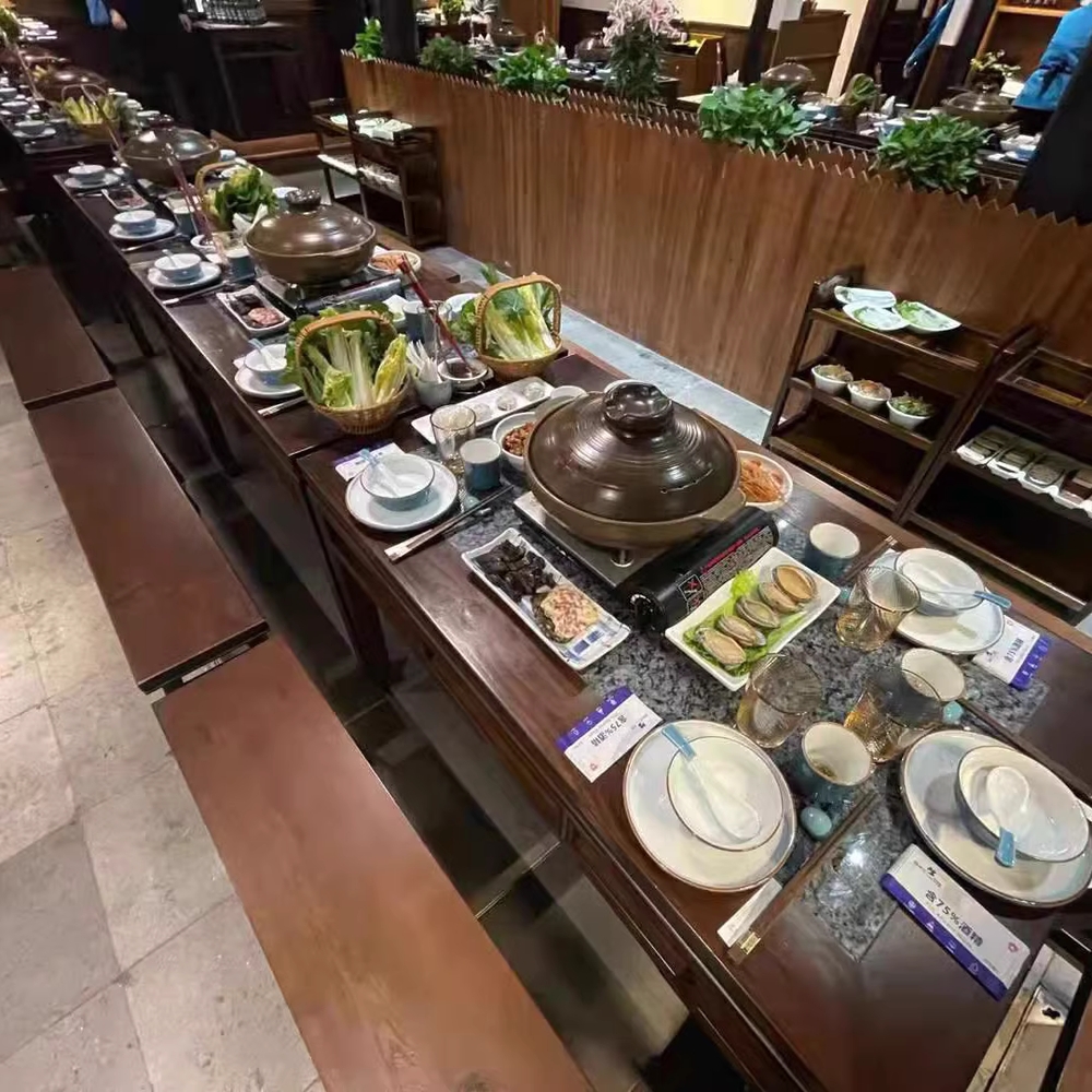 일본식 뚝배기 냄비 전골 내열 찜기 세라믹 조림 돌솥 0.7L 화이트 - 상세 이미지 4