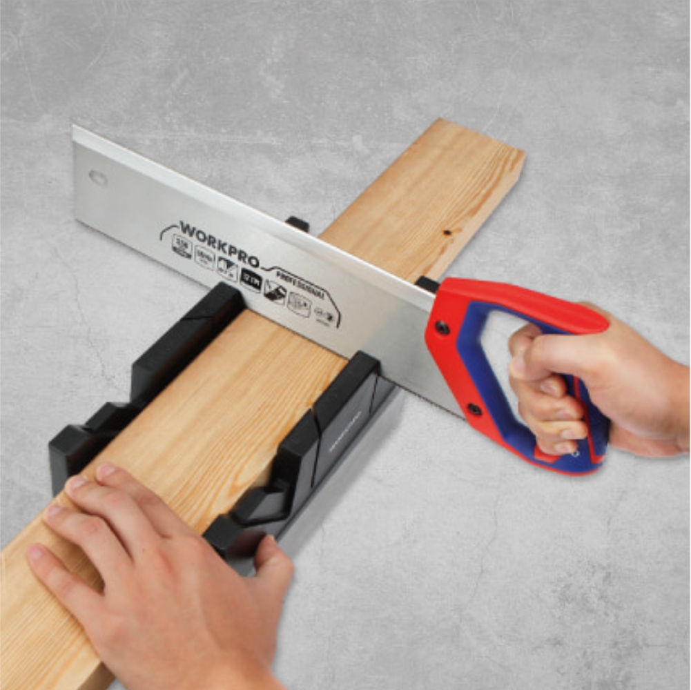 워크프로 마이터톱 가이드박스 WP215029 45도 90도 몰딩 DIY 목공 각도톱대 - 상세 이미지 3
