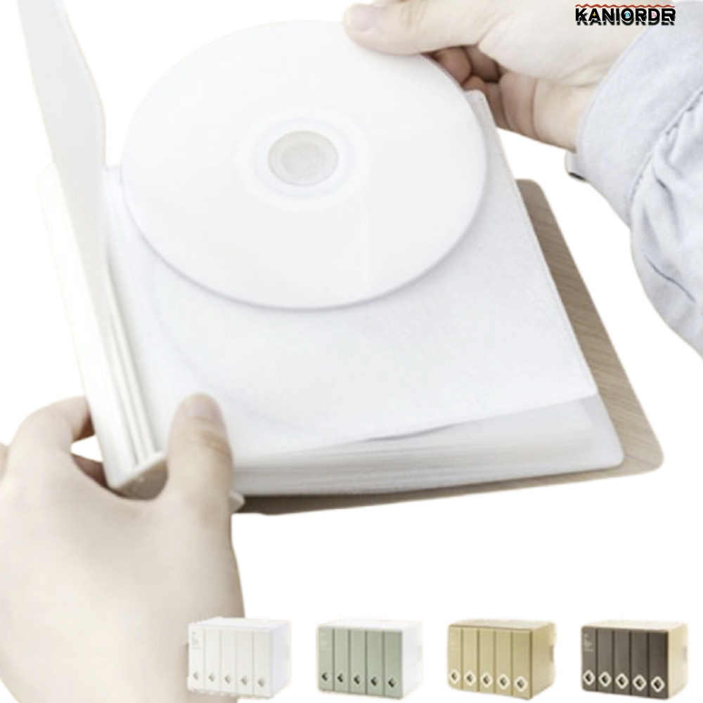 씨디 케이스 앨범 공 DVD CCTV 제출 자료 영상 보관 수납 120개 - 상품 이미지