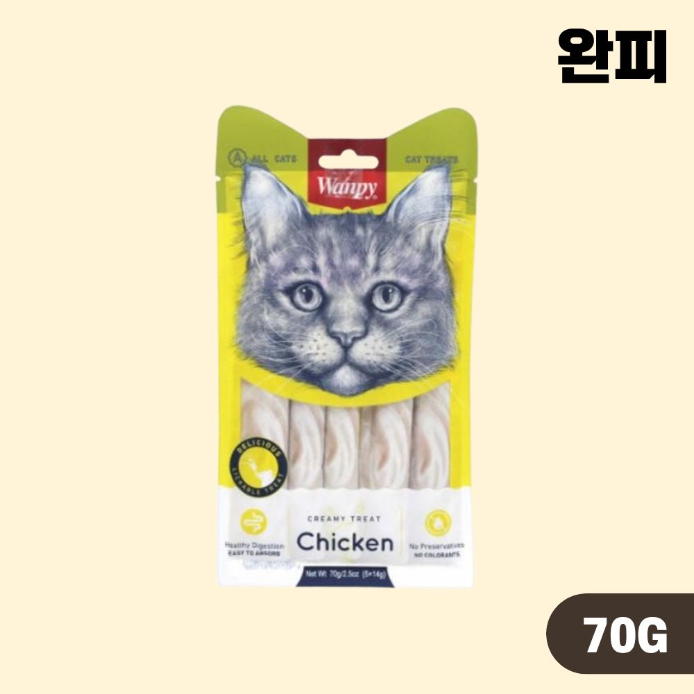 완피 크레미 퓨레 치킨, 70g, 1개 - 상품 이미지