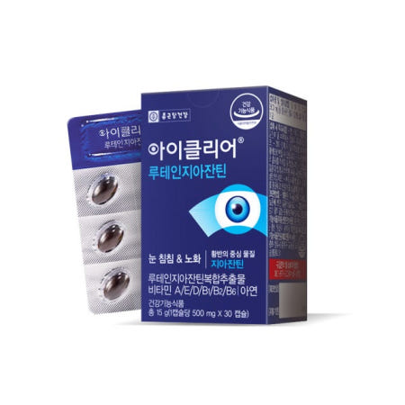 아이클리어 루테인 지아잔틴 500mg x 30캡슐