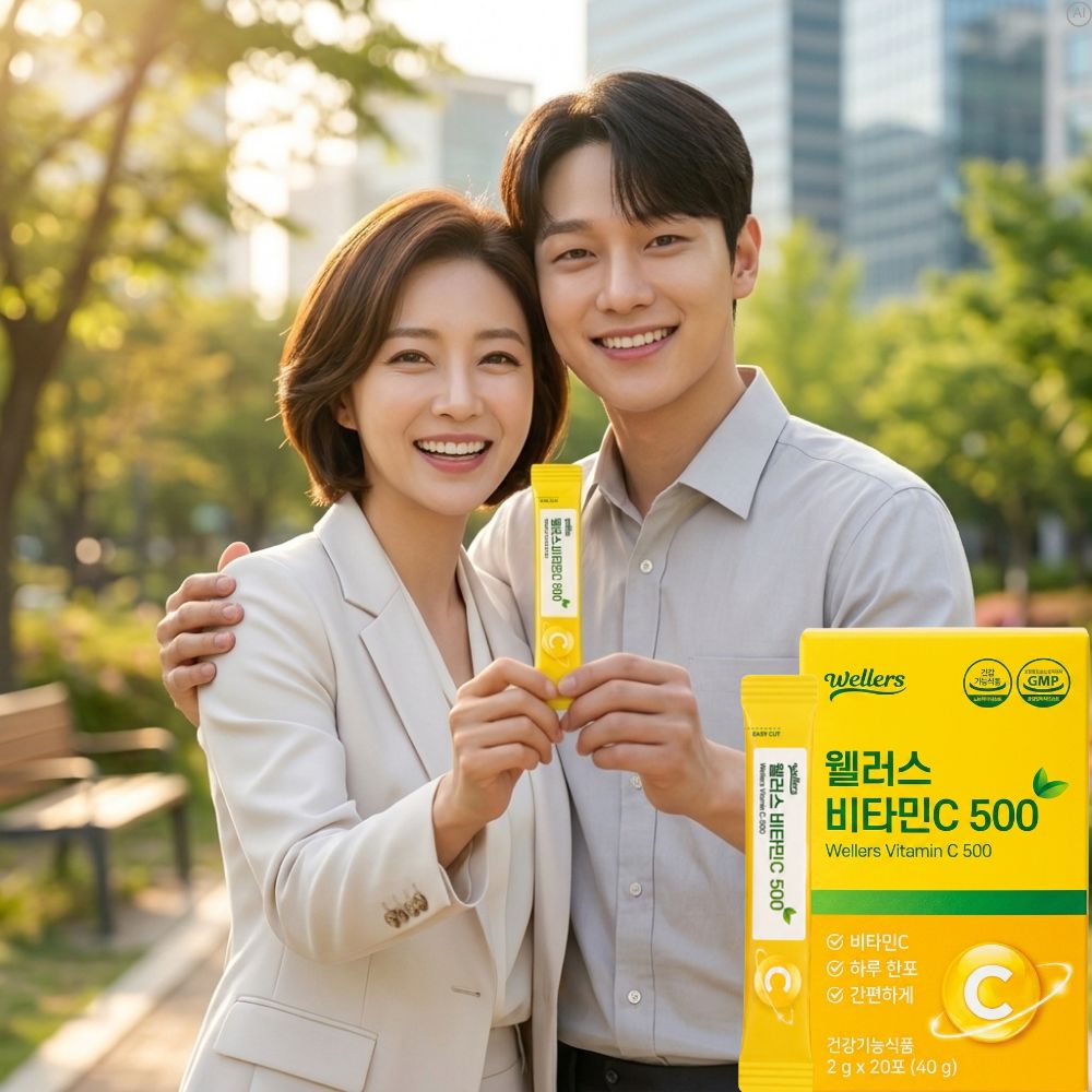 고용량비타민c 가루 하루권장량 비타민씨 시 효능 분말 스틱 - 상품 이미지