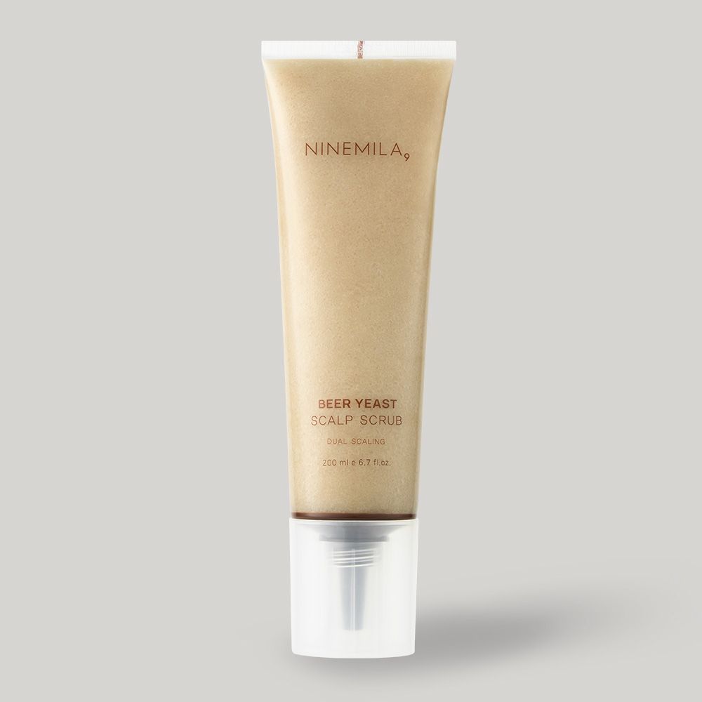 나인밀라 카밍비어 듀얼 두피 스크럽 스케일링 스케일러 자몽향, 200ml, 1개 - 상품 이미지