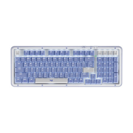 로지텍 블루투스 기계식 키보드 Alto keys K98M 라일락