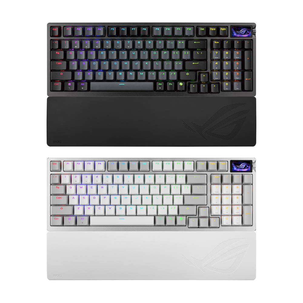 ROG 에이조스 96 HE 라이트 게이밍 키보드 자석축 화이트