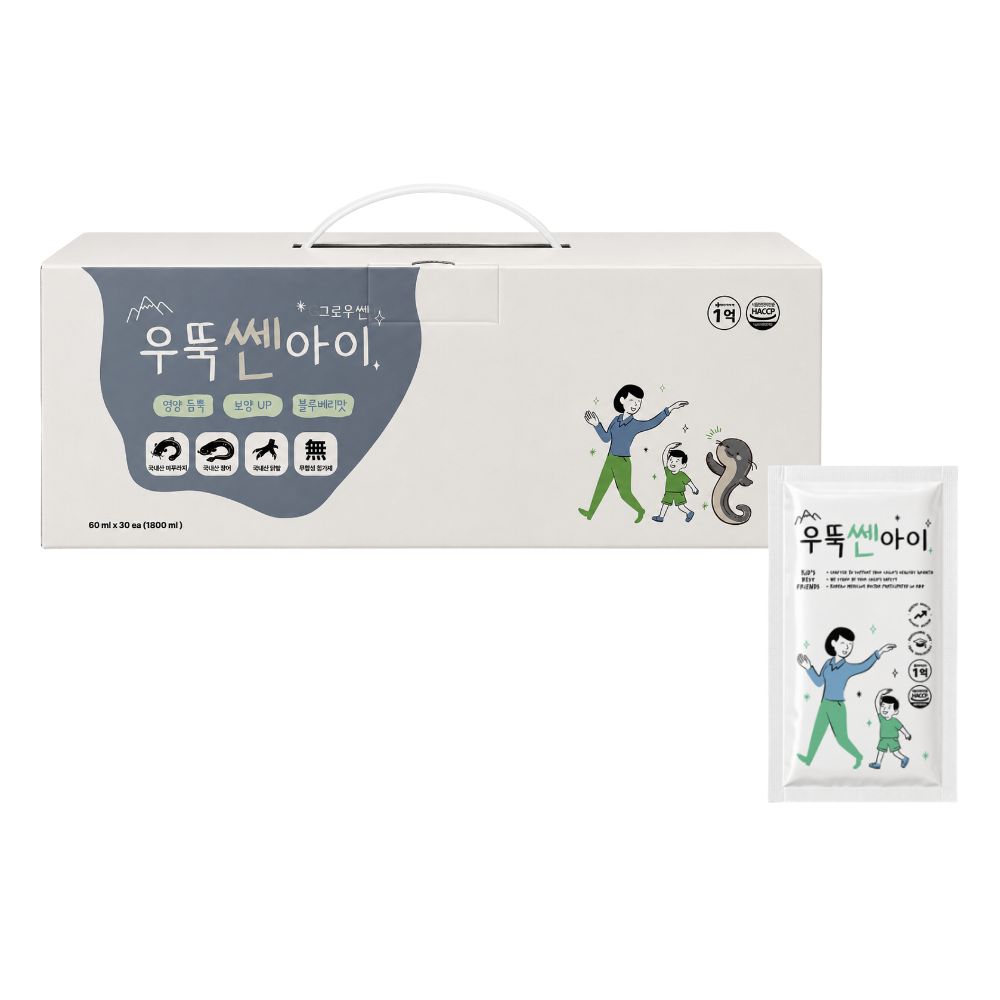 우뚝쎈아이 어린이 우슬즙 닭발즙 우슬닭발즙 장어즙 미꾸라지즙 30포 - 상세 이미지 2