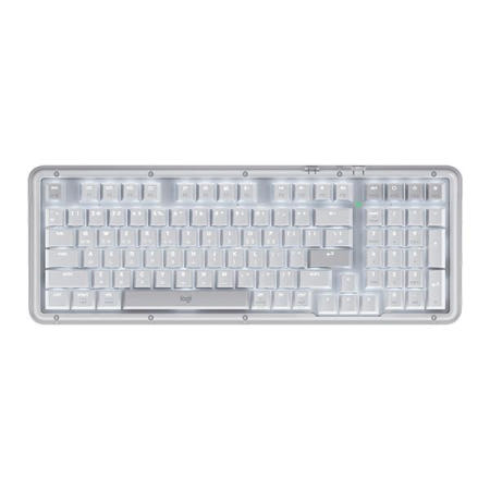 블루투스 기계식 키보드 Alto keys K98M 오프화이트 Logitech