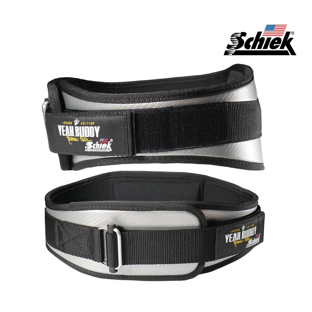 SCHIEK RCCF4006 로니콜먼 실버 카본 헬스 벨트 리프팅 복압 웨이트 시크 쉬크 - 상세 이미지 2