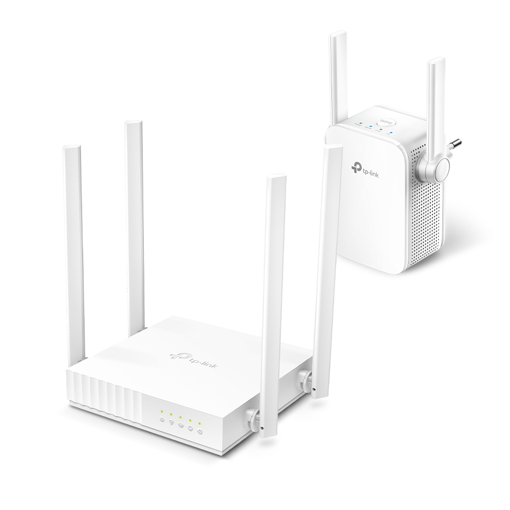 Wi-Fi 5 기가 와이파이 AC1200 공유기 + 확장기 Set Archer C50 + RE305 듀얼밴드 MU-MIMO 확장기 공유기 - 상품 이미지