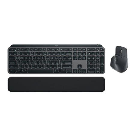 LOGITECH 무선 키보드 마우스 세트 MX Keys S Combo 블랙 Logitech