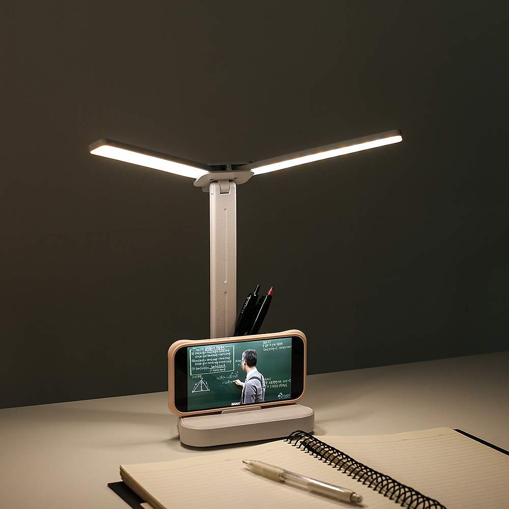 아이리버 각도조절 스탠드 밝기조절 독서등 무선 LED ISL-300 - 상품 이미지