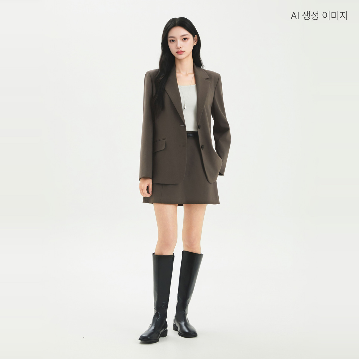 로엠 올데이 테일러드 자켓 (세트) RMJKG49A55 이미지 6