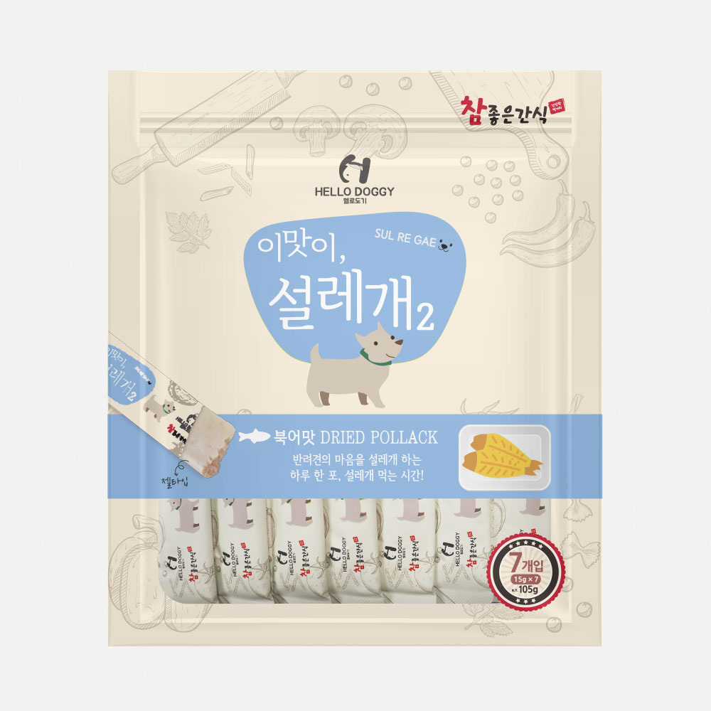 헬로도기 설레개 설레게 강아지캔 강아지츄르 죽 통조림짜먹는간식 소고기, 105g, 1개 이미지 6