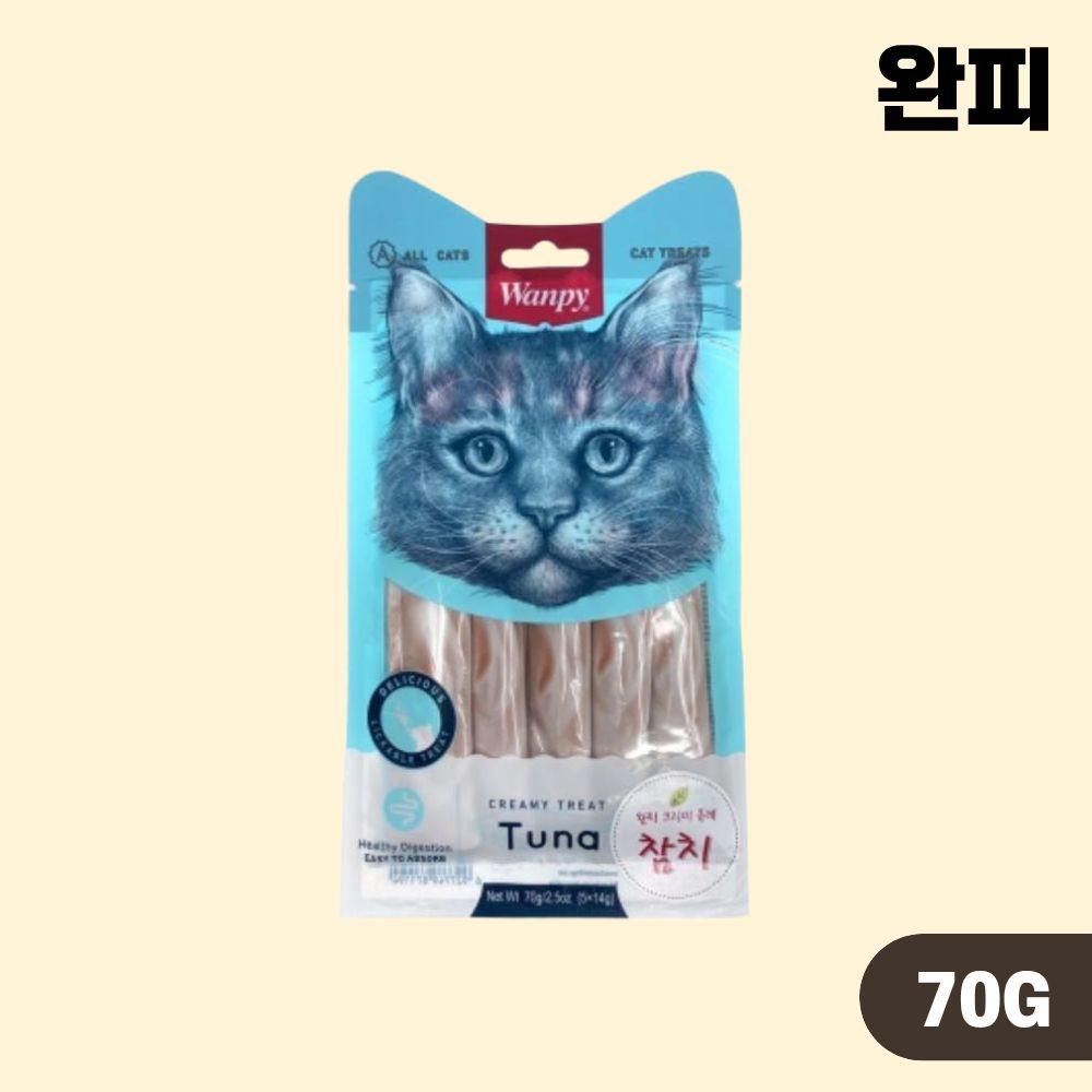 완피 크레미 퓨레 참치, 70g, 1개 - 상품 이미지