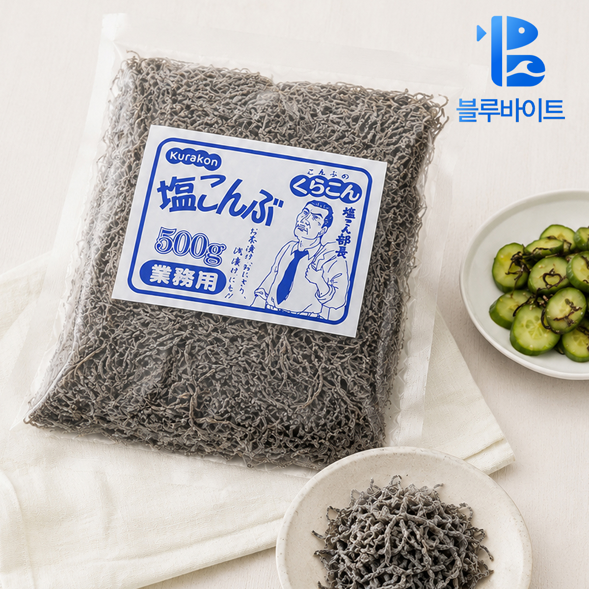 쿠라콘 시오콘부 500g 대용량 시오콤부 염장 다시마 상품 이미지